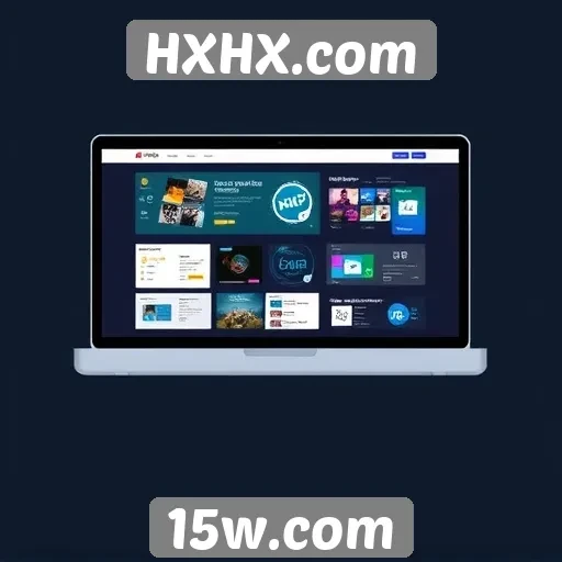 Evolução da interface de usuário do HXHX.com
